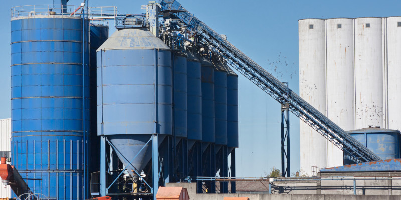 Bulk Cement Plant in Rhome, Texas