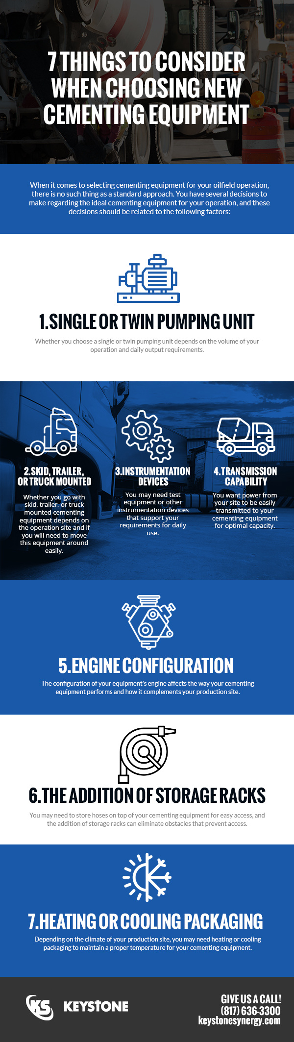 7 Things to Consider When Choosing New Cementing Equipment [Infographic]