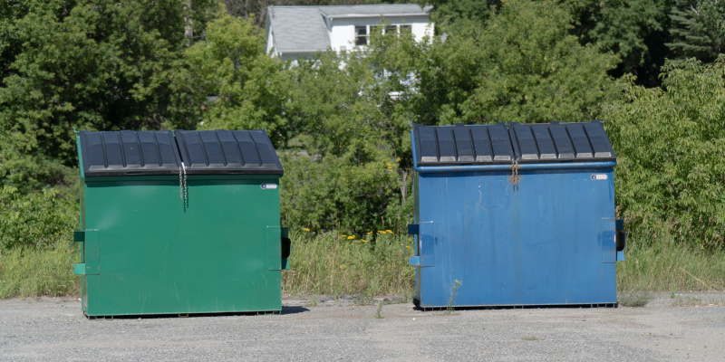 Front-Load Containers in Rhome, Texas